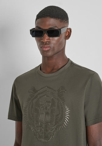 ANTONY MORATO CAMISETA DE MANGA CORTA HOMBRE KHAKI