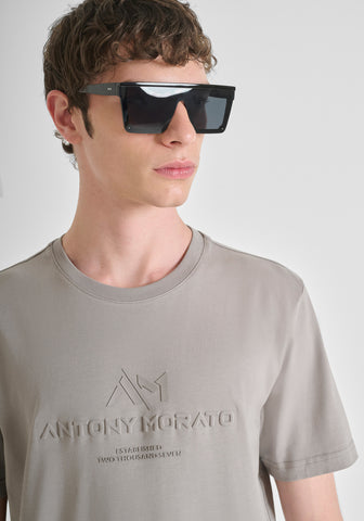 ANTONY MORATO CAMISETA DE MANGA CORTA HOMBRE KHAKI