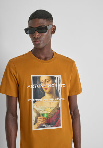 ANTONY MORATO CAMISETA DE MANGA CORTA HOMBRE NARANJA