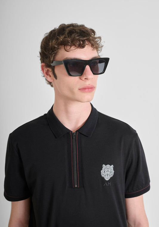 ANTONY MORATO CAMISETA POLO HOMBRE NEGRO