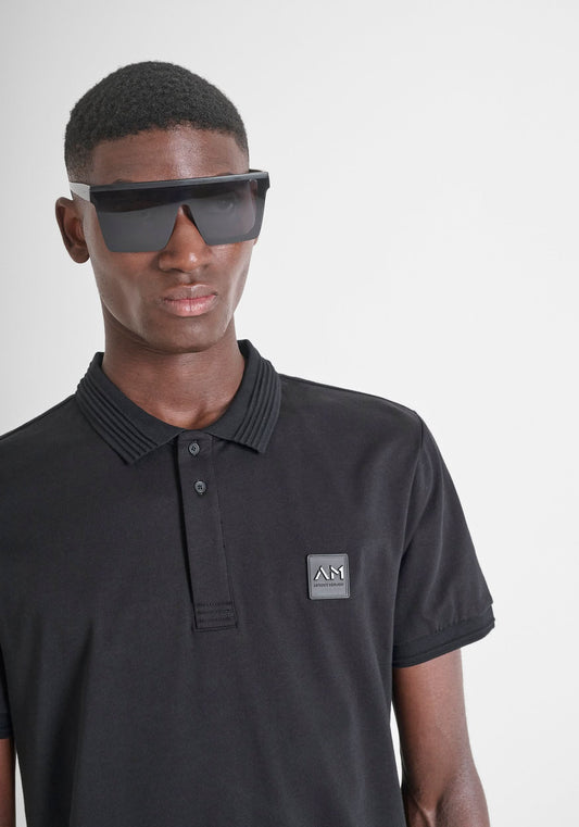 ANTONY MORATO CAMISETA POLO HOMBRE NEGRO