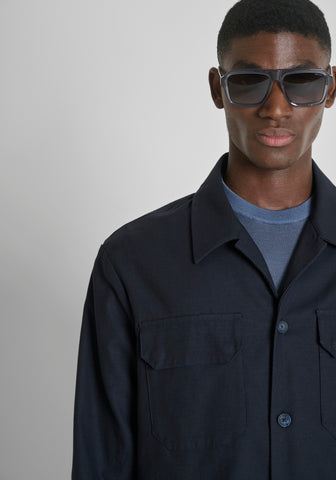 CAMISAS ANTONY MORATO HOMBRE AZUL MMSL00791-FA800208