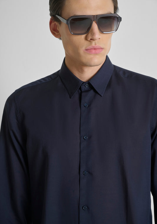 CAMISA M/L ANTONY MORATO PARA HOMBRE COLOR AZUL SL00799FA400094