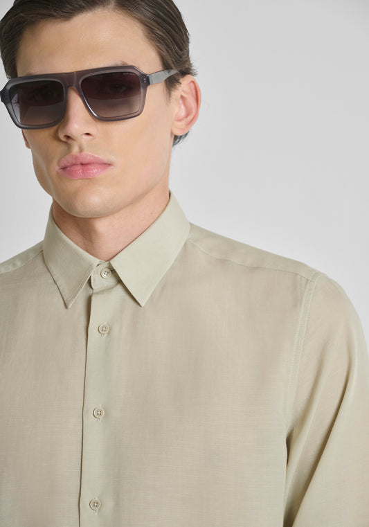 CAMISA M/L ANTONY MORATO PARA HOMBRE COLOR KHAKI SL00799FA400094