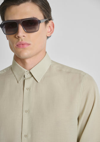 CAMISA M/L ANTONY MORATO PARA HOMBRE COLOR KHAKI SL00799FA400094