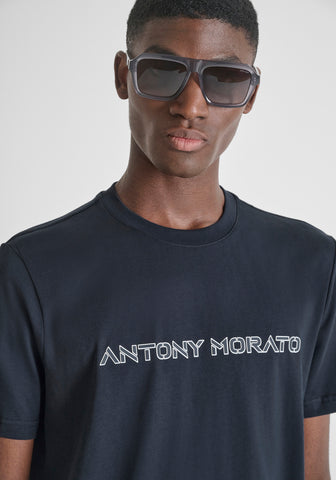 CAMISETAS ANTONY MORATO HOMBRE AZUL MMKS02642-FA100240