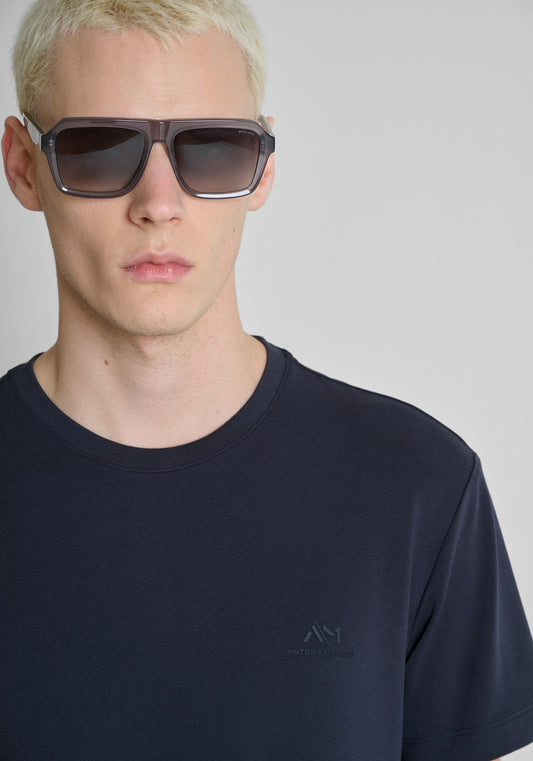 CAMISETAS ANTONY MORATO HOMBRE AZUL MMKS02672-FA100271