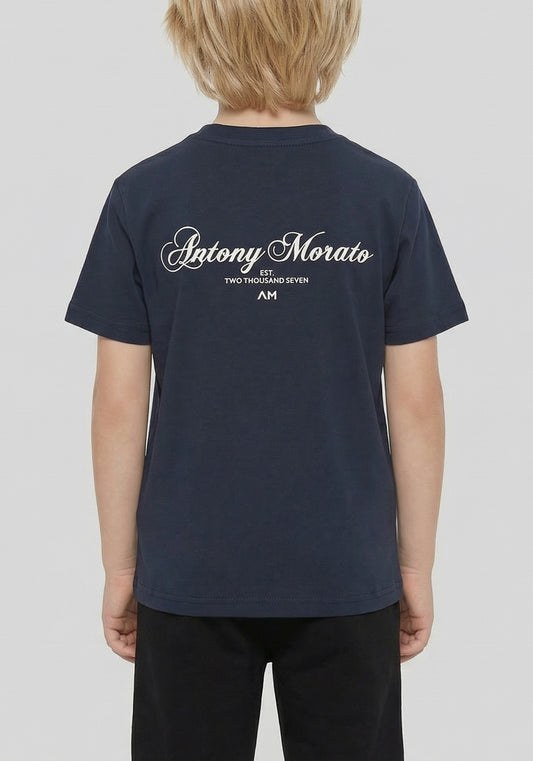 CAMISETAS ANTONY MORATO NIÑO AZUL MKKS00733-FA100240
