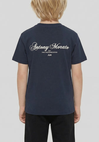 CAMISETAS ANTONY MORATO NIÑO AZUL MKKS00733-FA100240