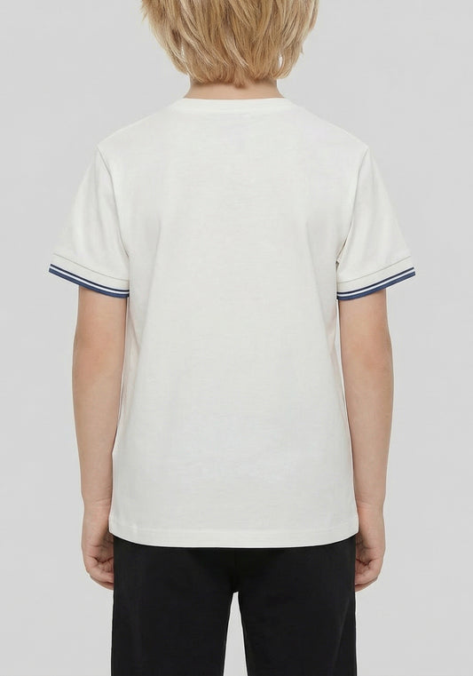 CAMISETAS ANTONY MORATO NIÑO BLANCO MKKS00731-FA100240