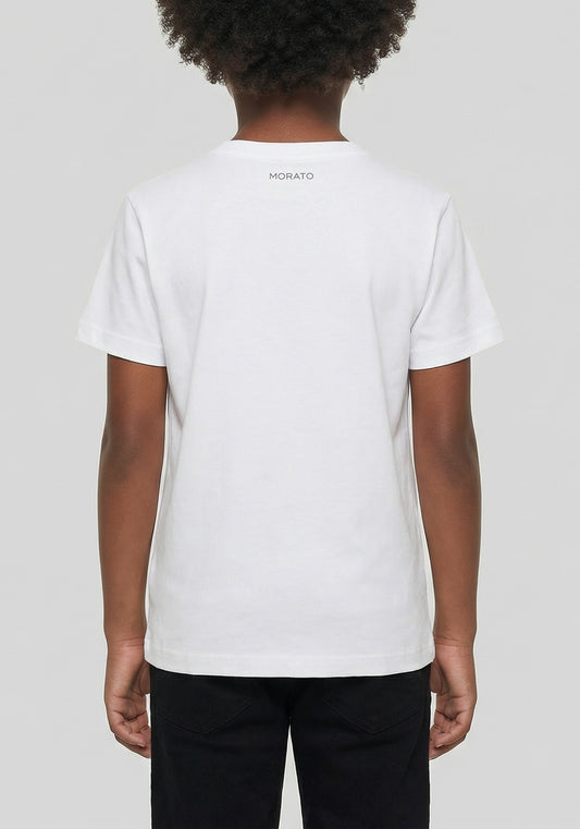 CAMISETAS ANTONY MORATO NIÑO BLANCO MKKS00732-FA100144