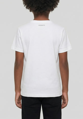 CAMISETAS ANTONY MORATO NIÑO BLANCO MKKS00732-FA100144