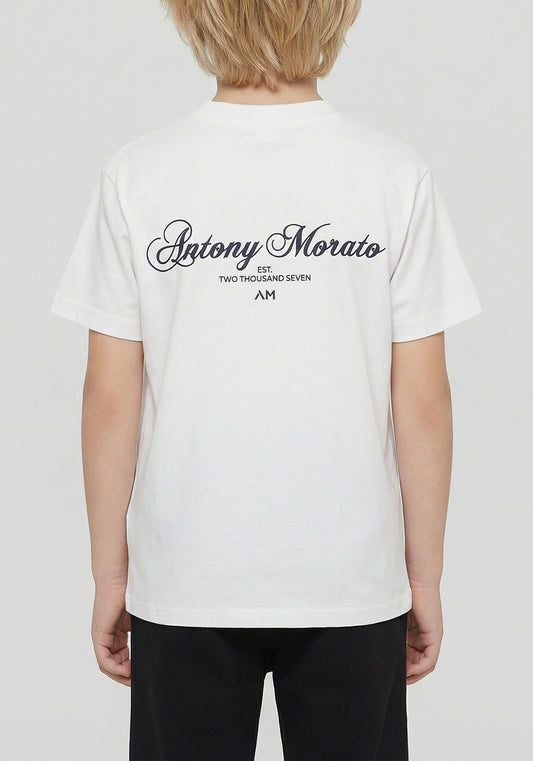CAMISETAS ANTONY MORATO NIÑO BLANCO MKKS00733-FA100240
