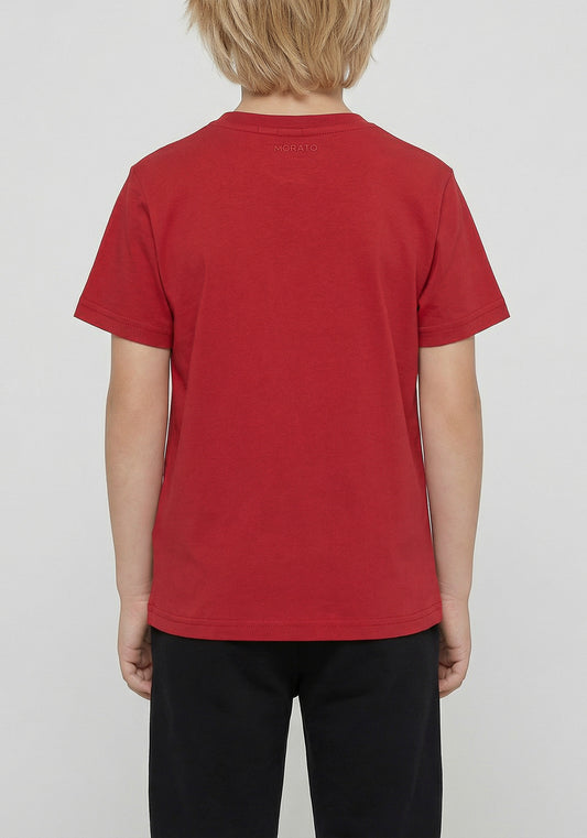 CAMISETAS ANTONY MORATO NIÑO ROJO MKKS00730-FA100144