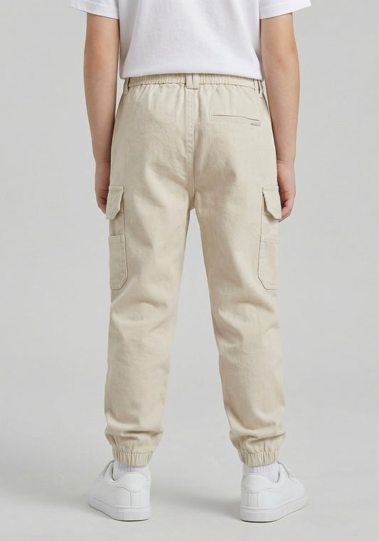 PANTALON ANTONY MORATO PARA NIÑO COLOR BEIGE TR00253FA900144