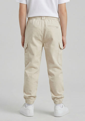 PANTALON ANTONY MORATO PARA NIÑO COLOR BEIGE TR00253FA900144