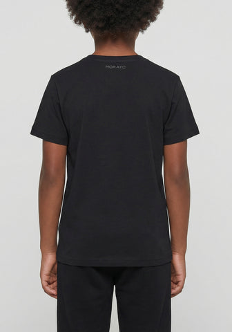CAMISETAS ANTONY MORATO PARA NIÑO COLOR NEGRO KS00742FA100144