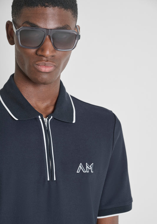 CAMISETA TIPO POLO ANTONY MORATO PARA HOMBRE COLOR AZUL KS02643FA100270