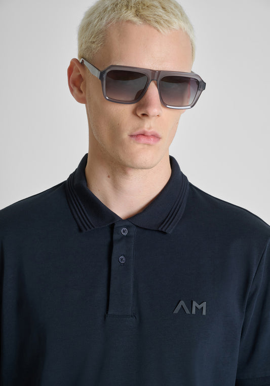 CAMISETA TIPO POLO ANTONY MORATO PARA HOMBRE COLOR AZUL KS02645FA100258
