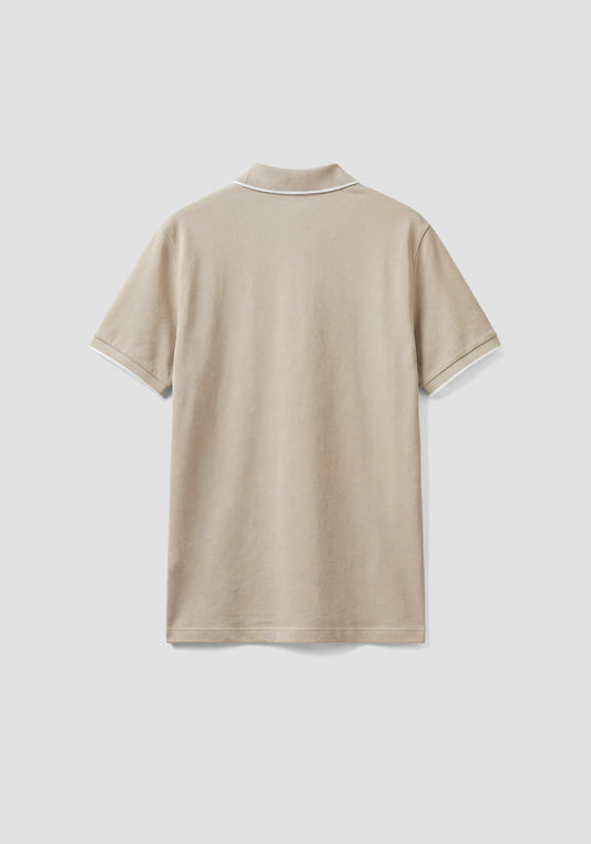 CAMISETA TIPO POLO ANTONY MORATO PARA HOMBRE COLOR BEIGE KS02638FA100258
