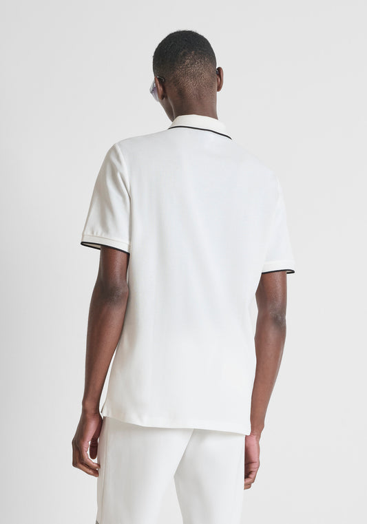 CAMISETA TIPO POLO ANTONY MORATO PARA HOMBRE COLOR BLANCO KS02643FA100270