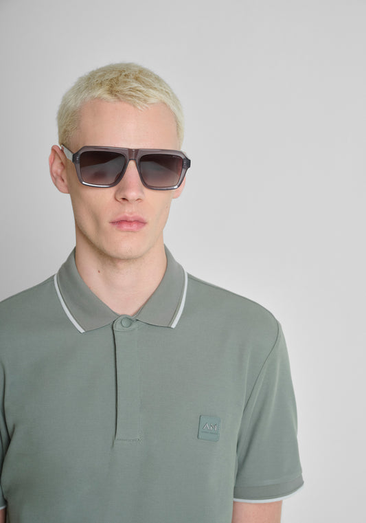 CAMISETA TIPO POLO ANTONY MORATO PARA HOMBRE COLOR VERDE KS02640FA100270