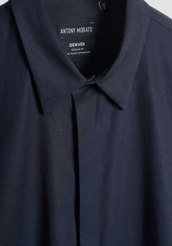 ANTONY MORATO CAMISA DE MANGA LARGA HOMBRE AZUL