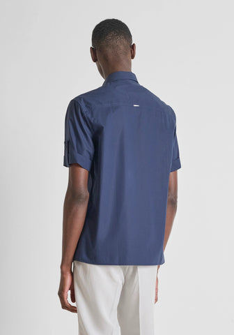 CAMISA ANTONY MORATO PARA HOMBRE COLOR AZUL SS00207FA400098