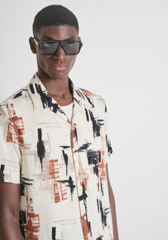 CAMISA ANTONY MORATO PARA HOMBRE COLOR BEIGE SS00189FA430659