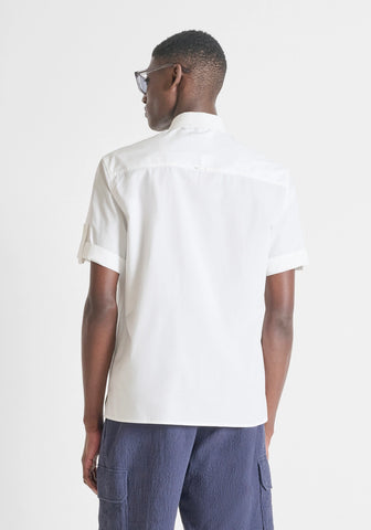 CAMISA ANTONY MORATO PARA HOMBRE COLOR BLANCO SS00207FA400098
