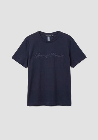 CAMISETAS ANTONY MORATO NIÑO AZUL MKKS00737-FA100240
