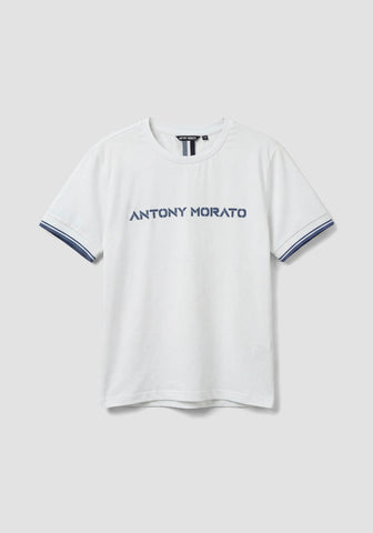 CAMISETAS ANTONY MORATO NIÑO BLANCO MKKS00731-FA100240