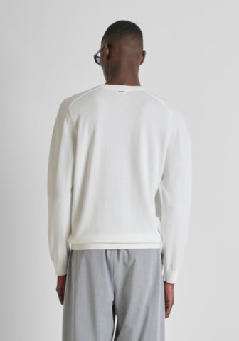SUETERS ANTONY MORATO HOMBRE BLANCO MMSW01582-YA100071