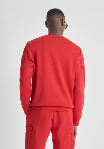SUETERS ANTONY MORATO HOMBRE ROJO MMFL01127-FA150178