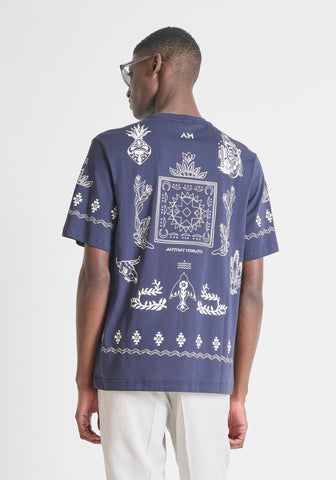 CAMISETAS ANTONY MORATO PARA HOMBRE COLOR AZUL KS02668FA100144