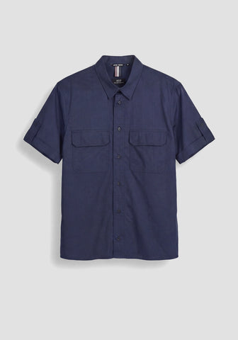 CAMISA ANTONY MORATO PARA HOMBRE COLOR AZUL SS00207FA400098