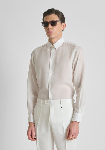 CAMISA M/L ANTONY MORATO PARA HOMBRE COLOR BLANCO SL00799FA400094