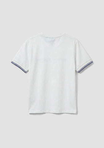 CAMISETAS ANTONY MORATO NIÑO BLANCO MKKS00731-FA100240