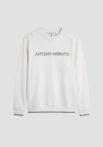 SUETERS ANTONY MORATO PARA HOMBRE COLOR BLANCO FL01136FA150178