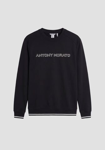 SUETERS ANTONY MORATO PARA HOMBRE COLOR NEGRO FL01136FA150178