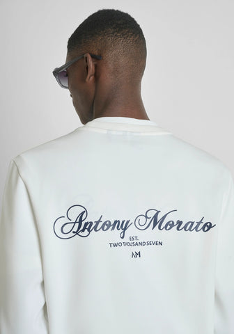 SUETERS ANTONY MORATO HOMBRE BLANCO MMFL01124-FA150178