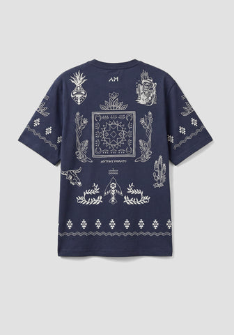 CAMISETAS ANTONY MORATO PARA HOMBRE COLOR AZUL KS02668FA100144