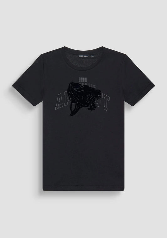 Camiseta Slim Fit En Algodón Niño