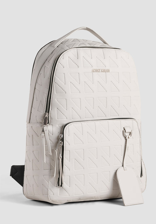 Backpack In Faux Leather Fancy