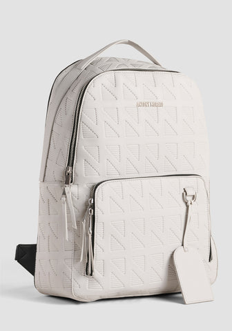 Backpack In Faux Leather Fancy