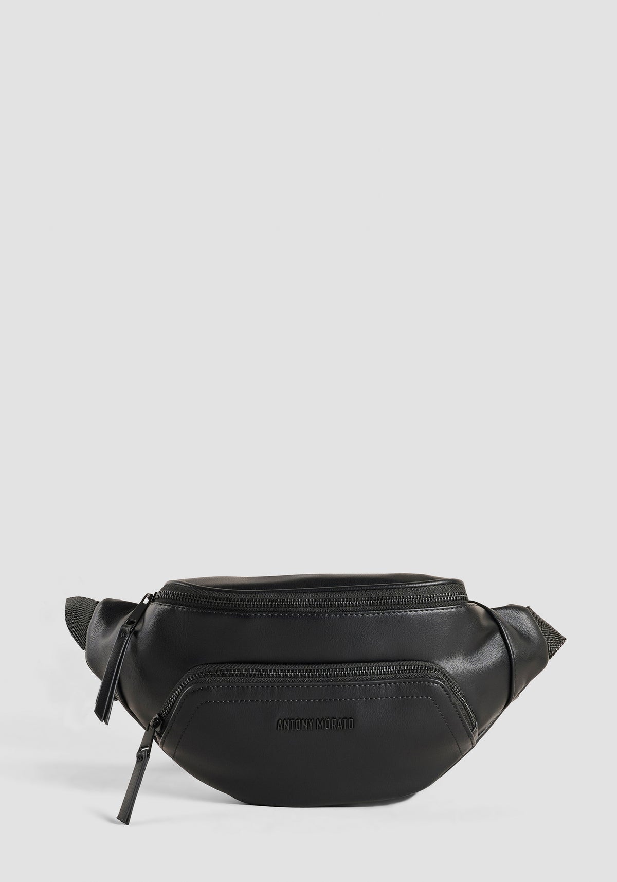 Beltbag In Faux Leather.Double