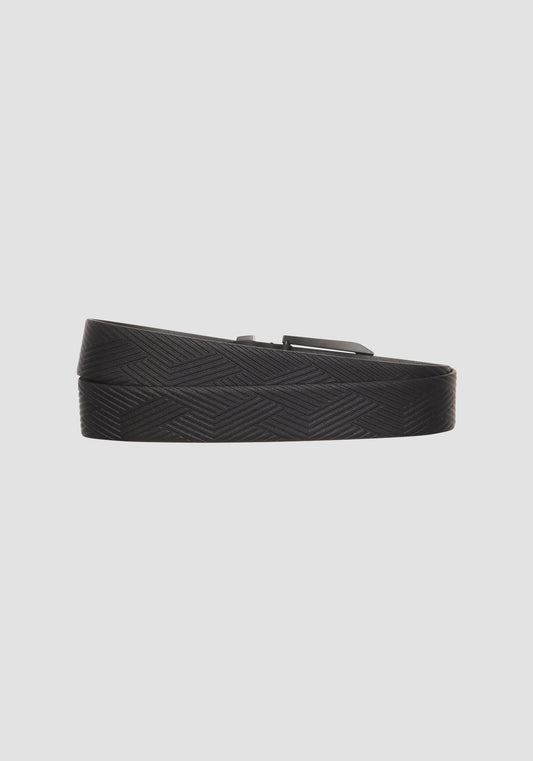 Buckle Belt H.35Mm In Leather