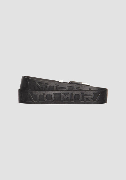 Buckle Belt H.35Mm In Leather