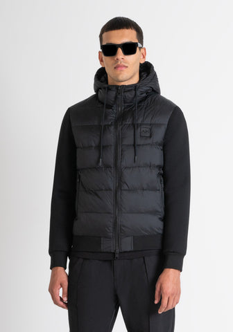 Coat Slim Fit In Nylon Fabric