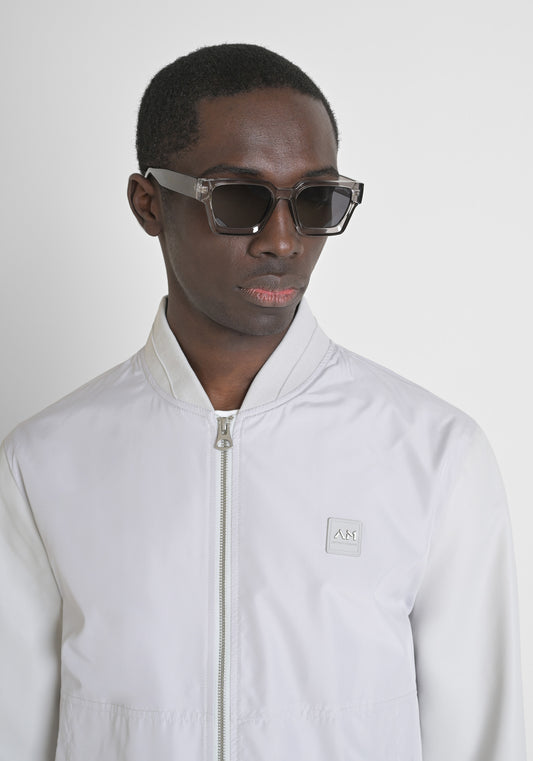 Coat Regular Fit In Techno Fab